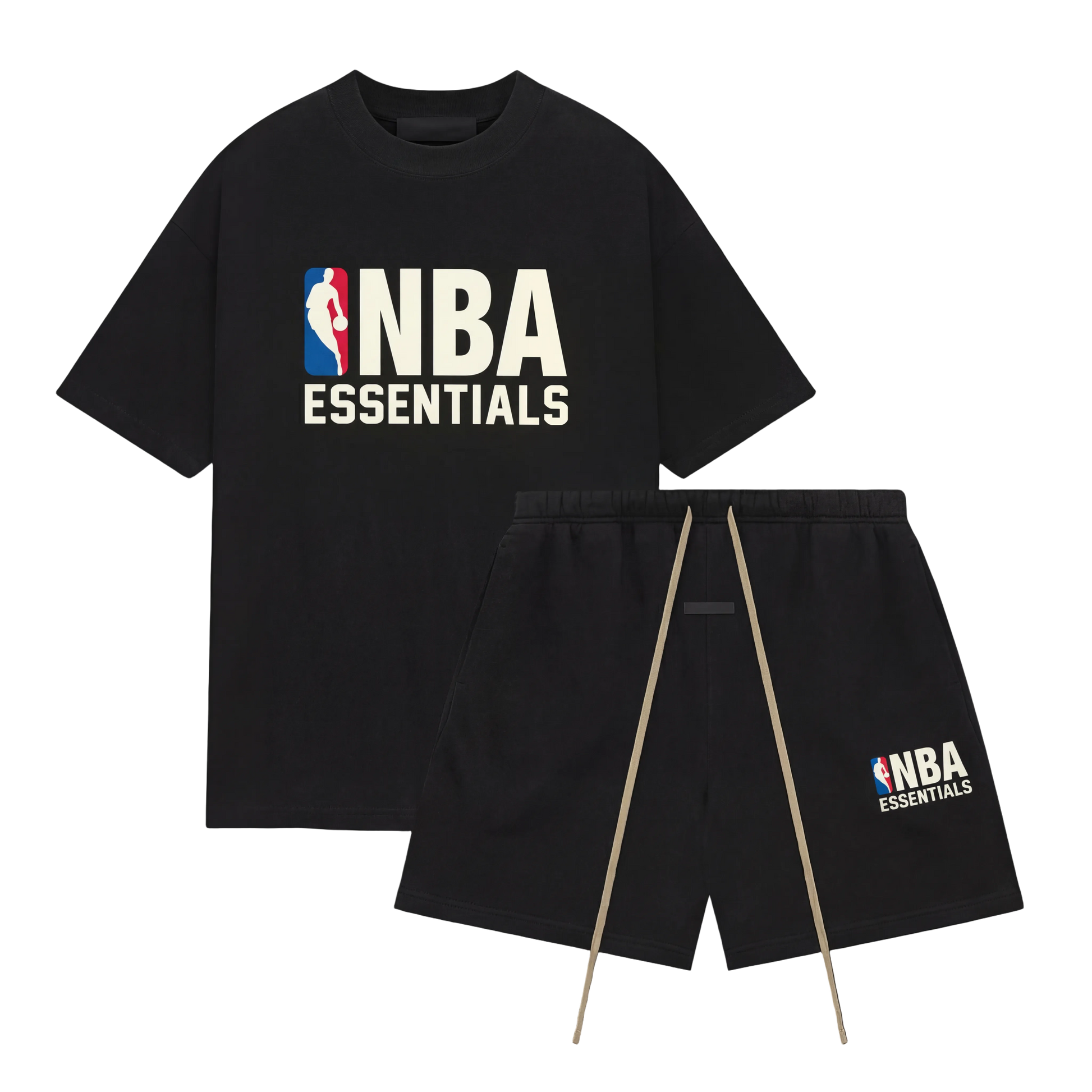 Fear of God Essentials NBA Black White Summer Set
