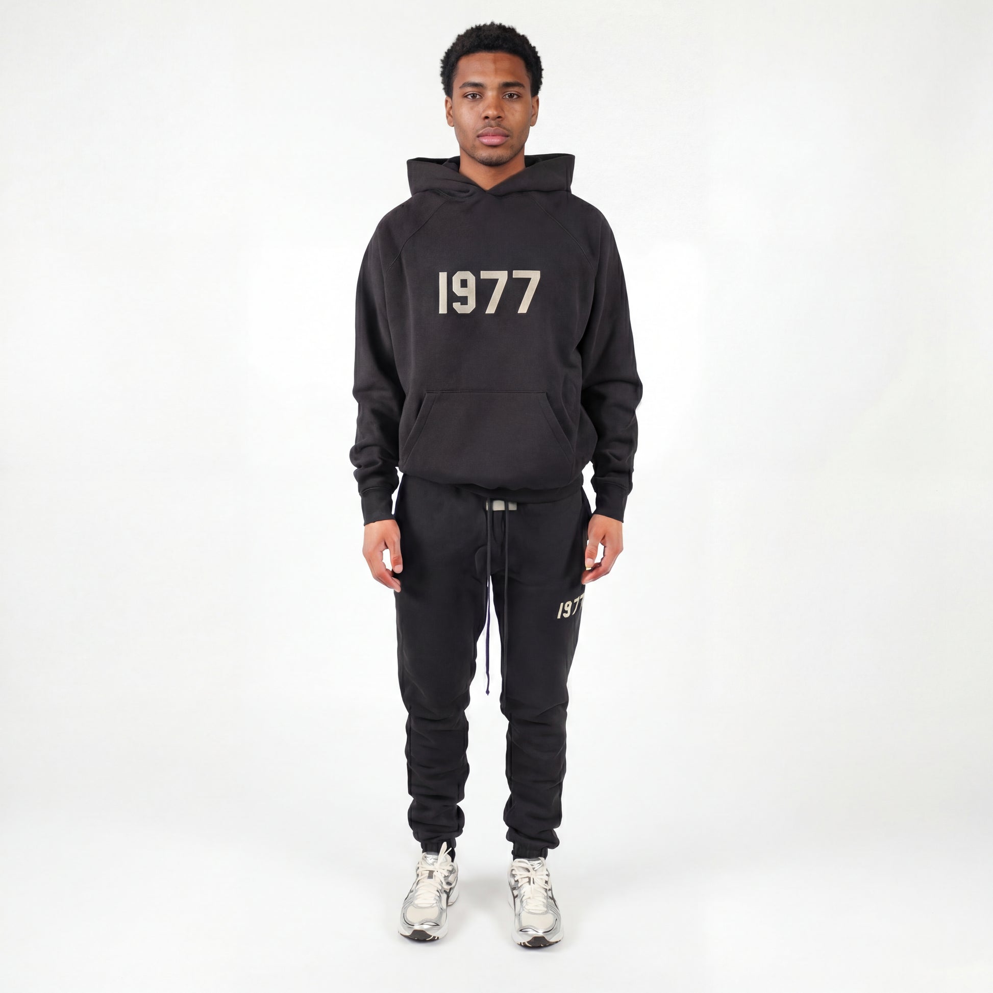 Fear of God Essentials 1977 Iron Black Full set 