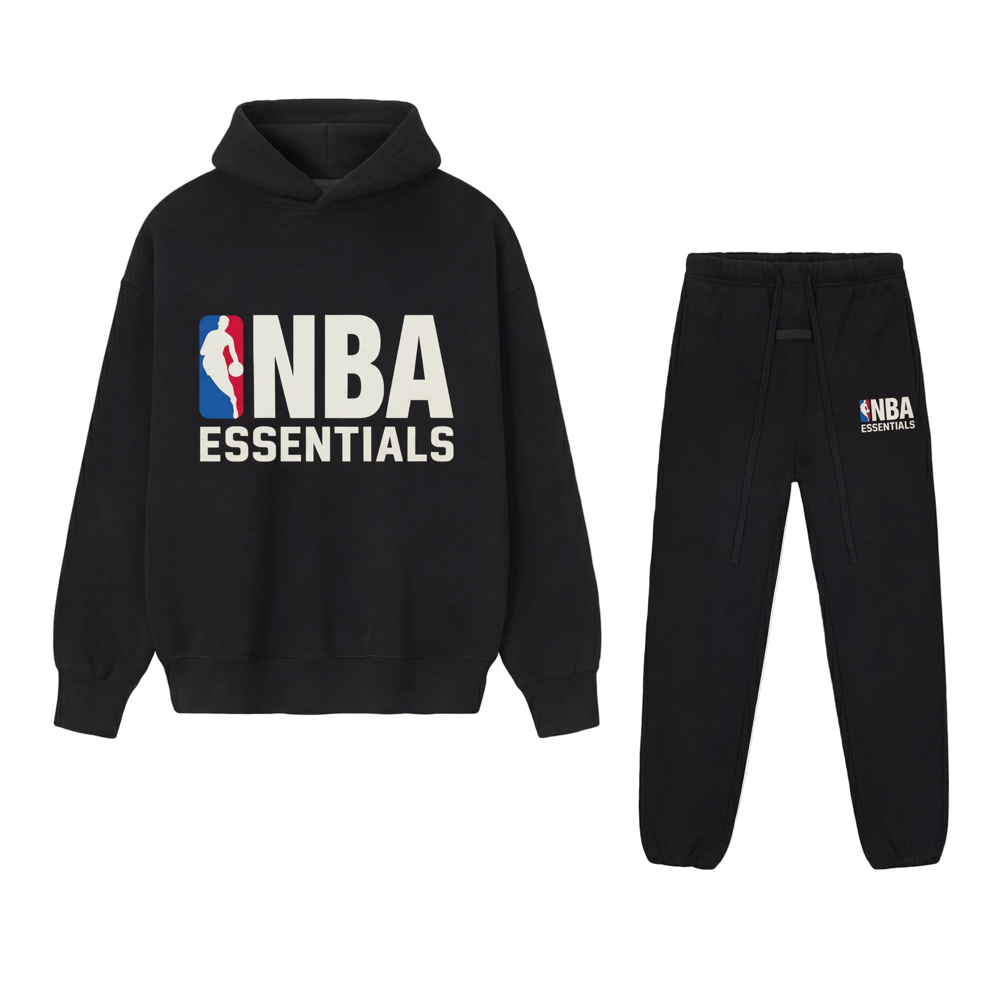 Fear of God Essentials NBA Zwart Wit Complete set