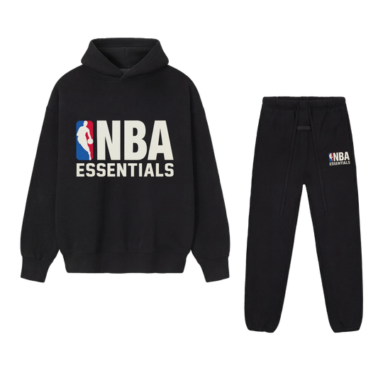 Fear of God Essentials NBA Zwart Wit Complete set