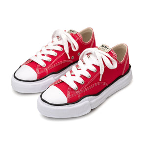 Maison Mihara Yasuhiro Peterson OG Sole Canvas Low Red