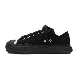 Maison Mihara Yasuhiro Hank OG Sole Canvas Low Black Black