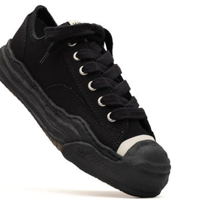 Maison Mihara Yasuhiro Hank OG Sole Canvas Low Black Black