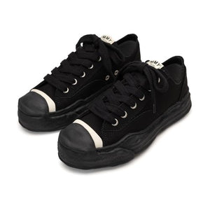 Maison Mihara Yasuhiro Hank OG Sole Canvas Low Black Black