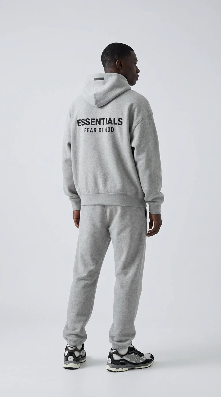Fear of God Essentials FW24 Light Heather Full set