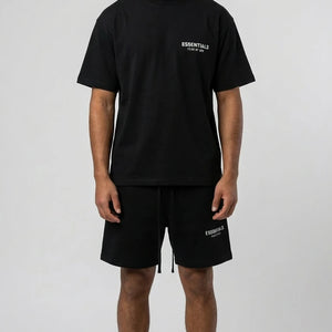 Fear of God Essentials SS25 Jet Black Summer Set
