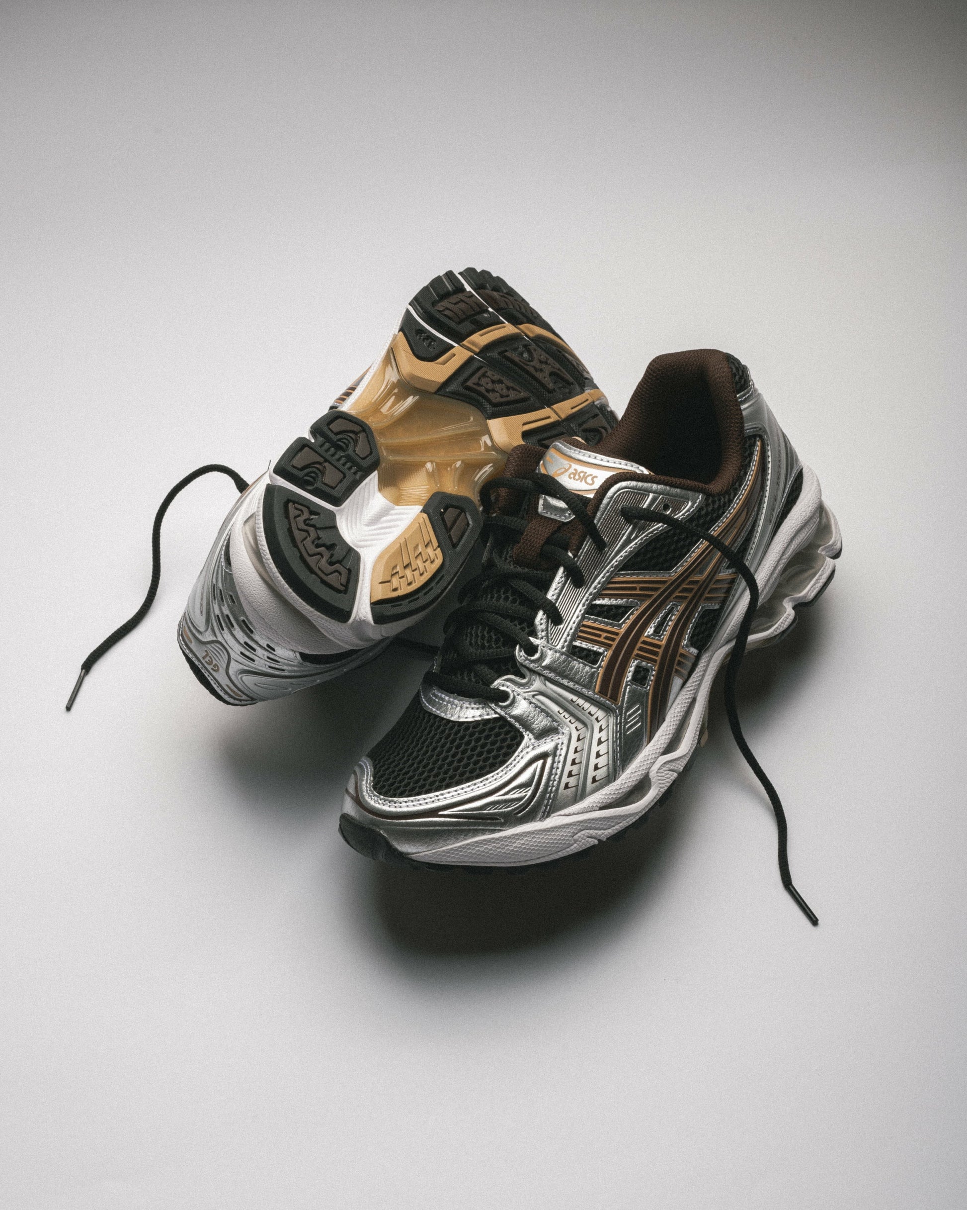 ASICS Gel-Kayano 14 Black Coffee Silver