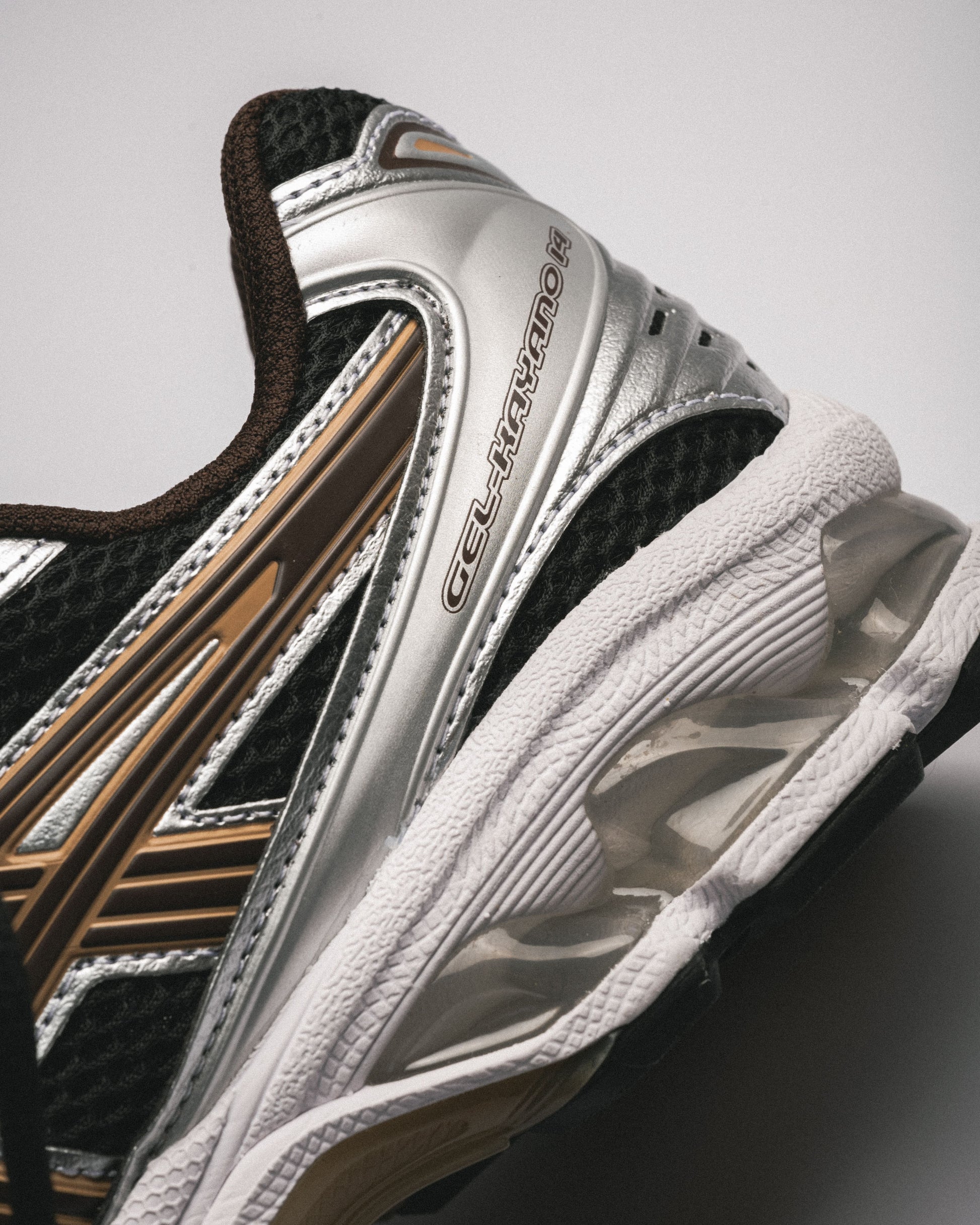 ASICS Gel-Kayano 14 Black Coffee Silver