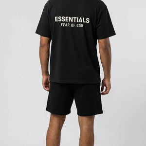 Fear of God Essentials SS25 Jet Black Summer Set