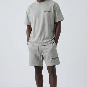Fear of God Essentials Dark Oatmeal Summer set