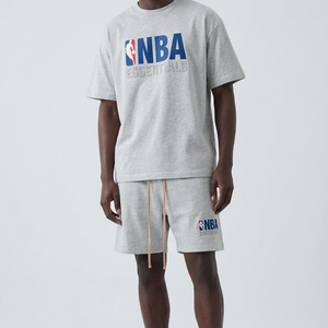 Fear of God Essentials NBA Light Heather Summer Set