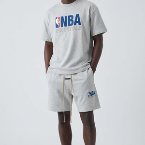 Fear of God Essentials NBA Light Heather Summer Set