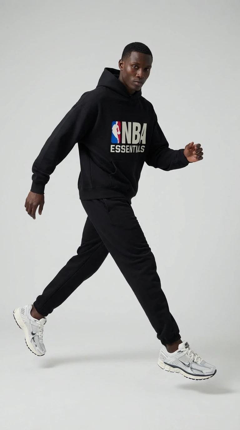 Fear of God Essentials NBA Zwart Wit Complete set