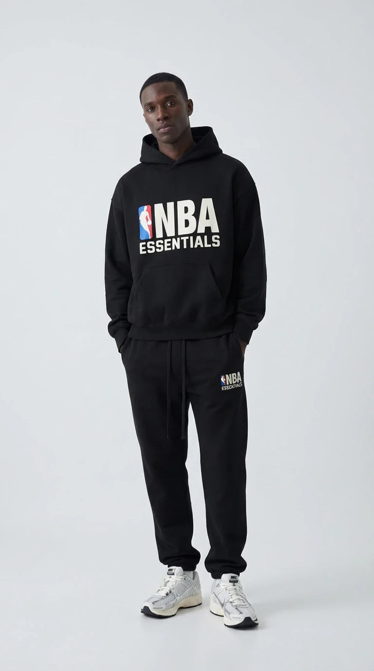 Fear of God Essentials NBA Zwart Wit Complete set