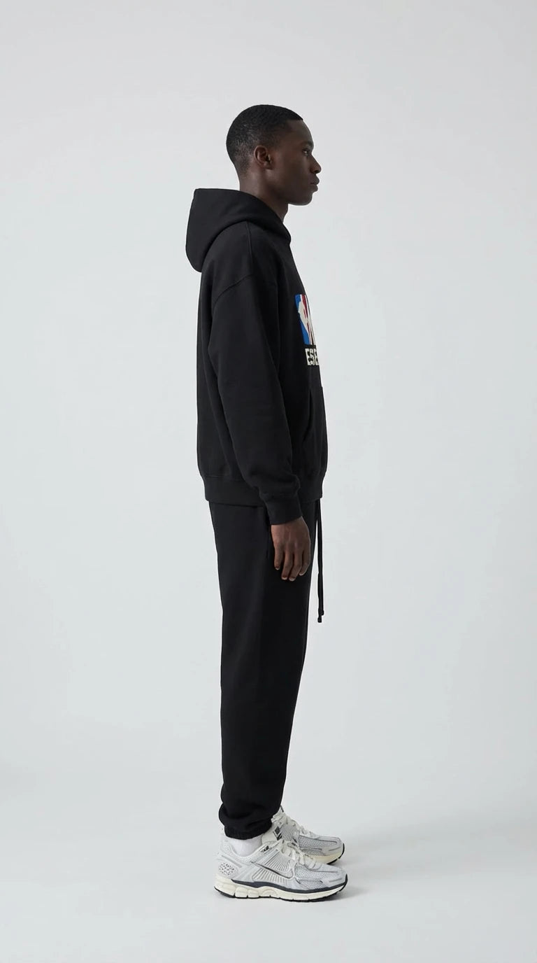 Fear of God Essentials NBA Zwart Wit Complete set