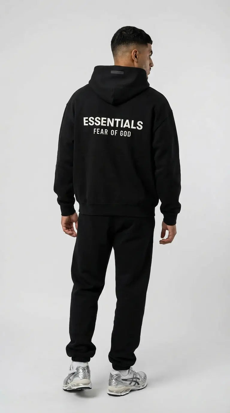Fear of God Essentials FW24 Black White Full set