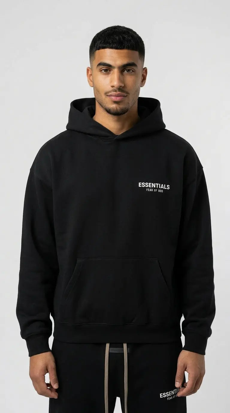 Fear of God Essentials FW24 Black White Full set