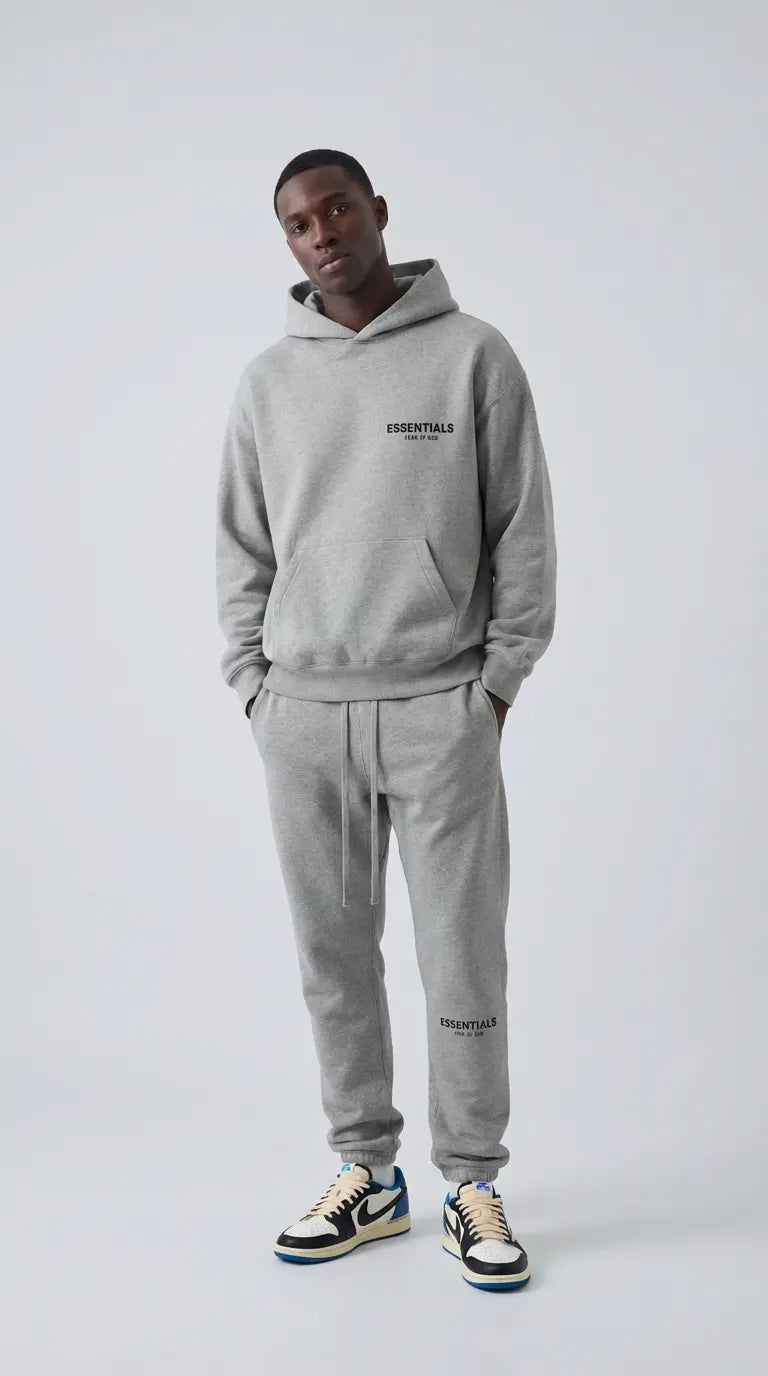 Fear of God Essentials Dark Oatmeal Full set 