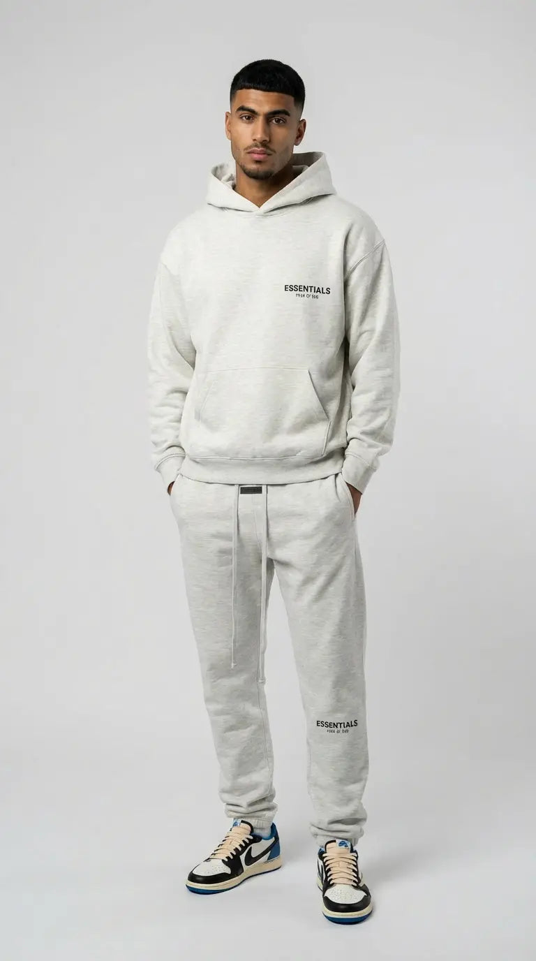 Fear of God Essentials Light Oatmeal Full set 