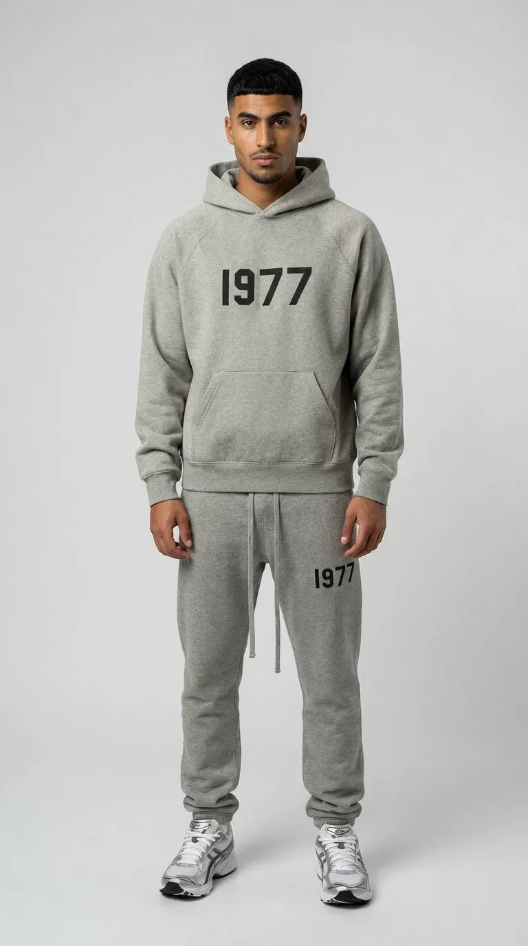 Fear of God Essentials 1977 Dark Oatmeal Full set