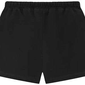 Fear of God Essentials FW24 Black Yellow Korte Broek
