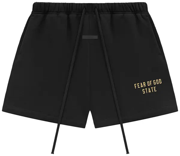 Fear of God Essentials FW24 Black Yellow Summer Set