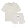 Fear of God Essentials 1977 Light Oatmeal Summer Set