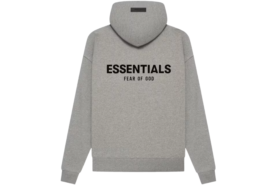 Fear of God Essentials Donkere Havermout Hoodie