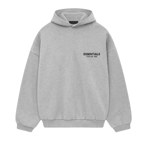 Fear of God Essentials FW24 Lichtgrijze hoodie