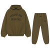 Fear of God Essentials FW24 Olive Full set