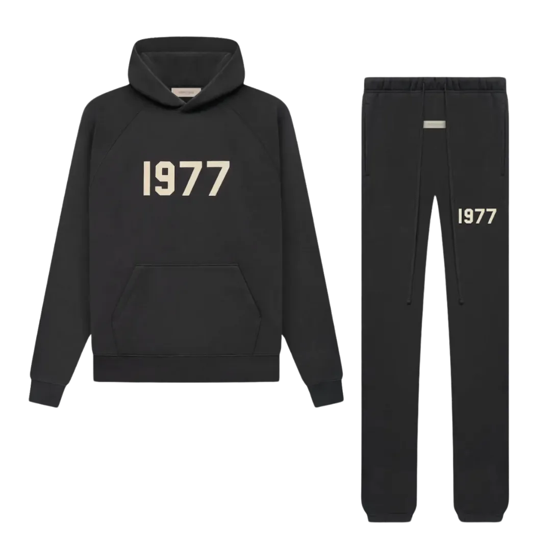 Fear of God Essentials 1977 Iron Black Full set 