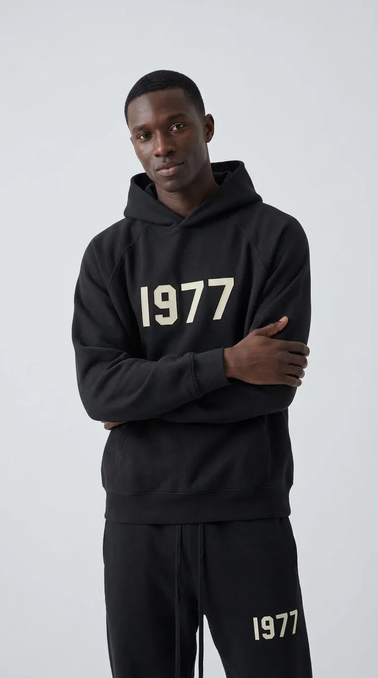 Fear of God Essentials 1977 Iron Black Full set 