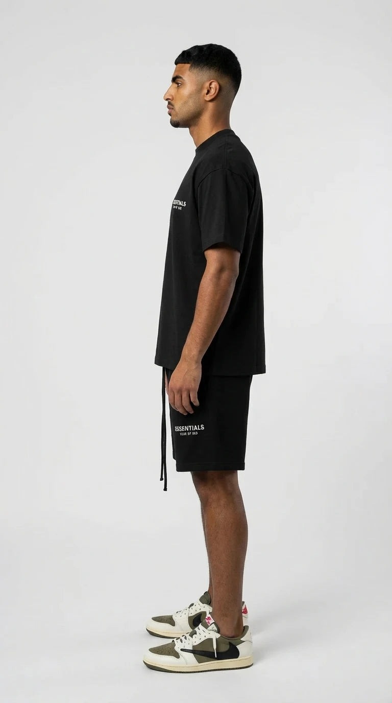 Fear of God Essentials SS25 Jet Black Summer Set