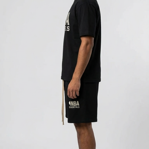 Fear of God Essentials NBA Black Grey Summer Set