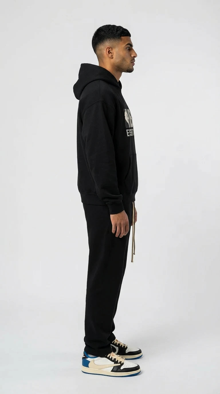 Fear of God Essentials NBA Zwart Grijs Complete set