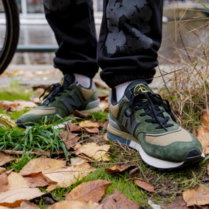 New Balance 574 X Stone Island Legacy Dark Green