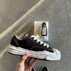 Maison Mihara Yasuhiro Hank OG Sole Canvas Low Black