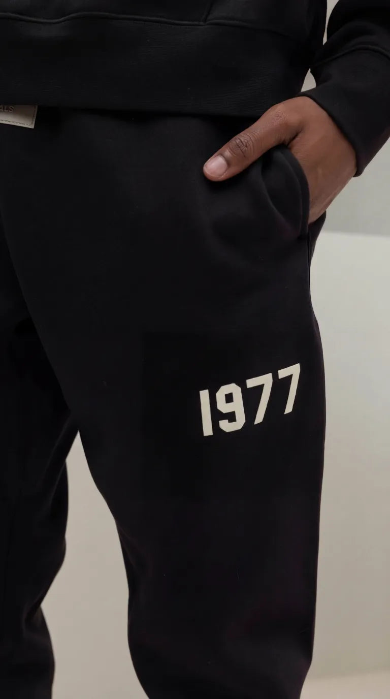 Fear of God Essentials 1977 Iron Black Full set 